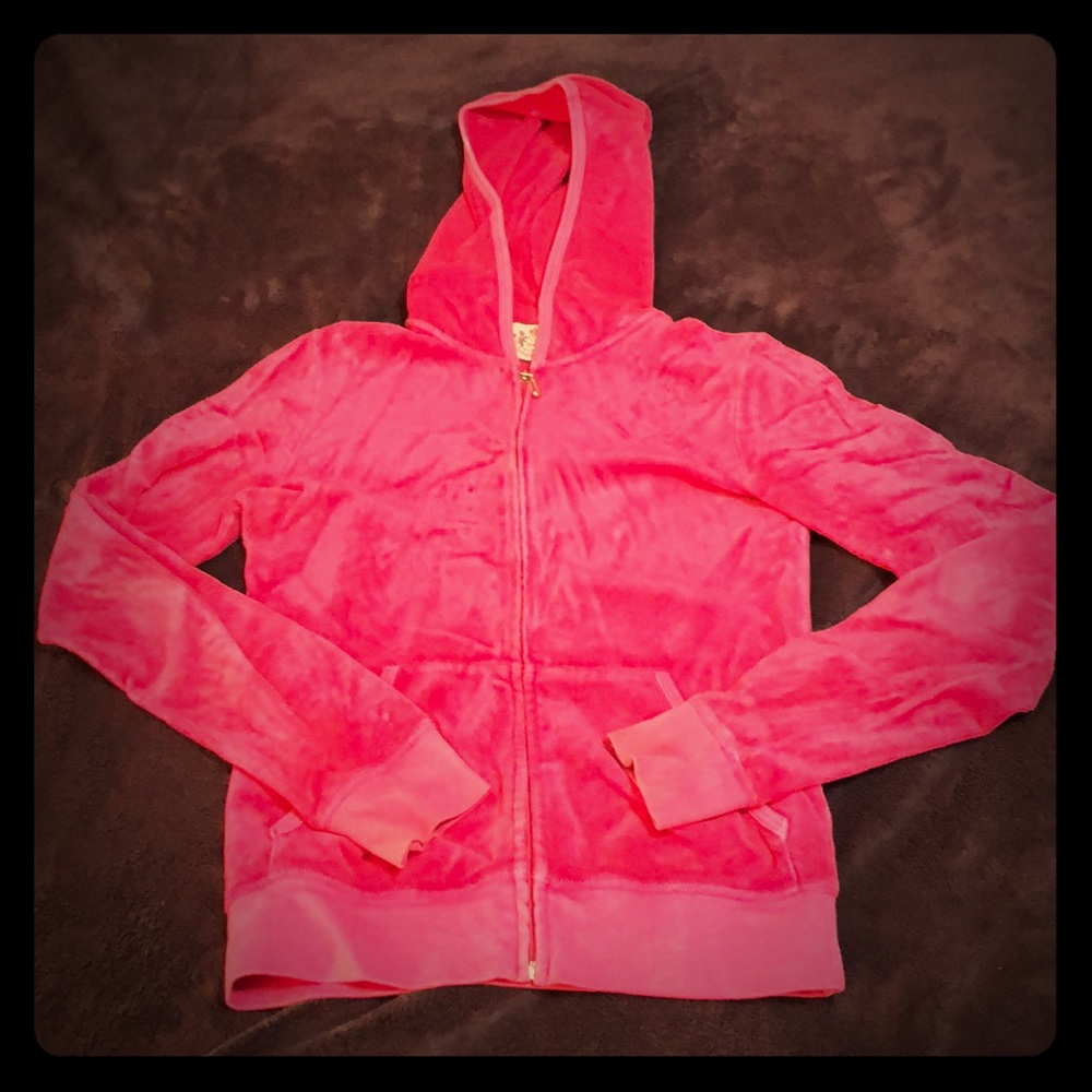 Velour Juicy zip-up.